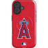MLB Los Angeles Angels - Solid Distressed iPhone 16 Magsafe Impact Case